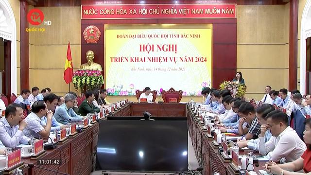 Đoàn đại biểu Quốc hội tỉnh Bắc Ninh triển khai các nhiệm vụ trọng tâm năm 2024 