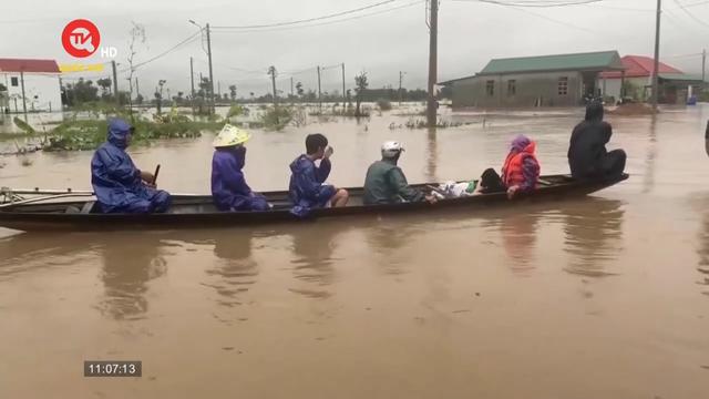 Thừa Thiên Huế: 2 người chết và mất tích do mưa lũ