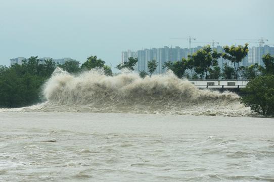 Siêu bão Talim “tấn công”, 230.000 người Trung Quốc phải sơ tán

