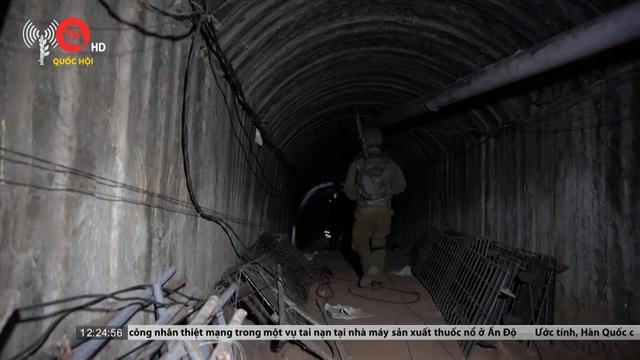 Israel phát hiện địa đạo lớn nhất của Hamas 