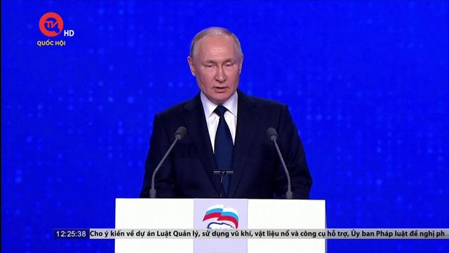 Ông Putin tuyên bố biến Nga thành cường quốc tự chủ 