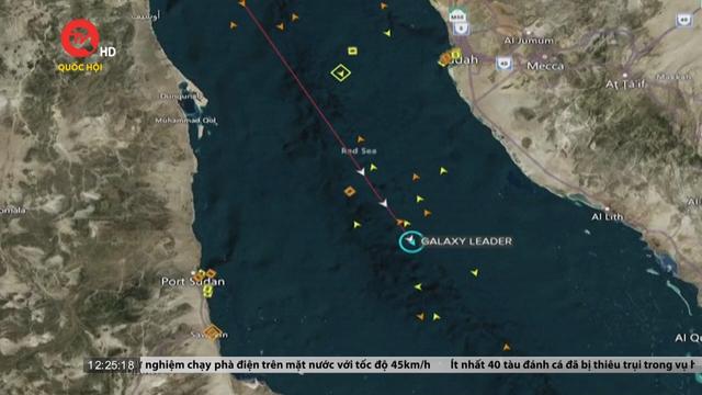 Phiến quân Houthi bắt giữ tàu chở hàng trên biển Đỏ 
