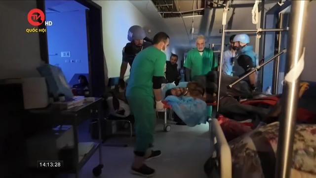 WHO chuyển 32 bệnh nhân nguy kịch khỏi bệnh viện Nasser ở Gaza