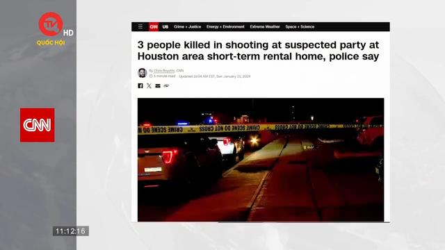 Mỹ: Xả súng tại bang Texas, ít nhất 3 người thiệt mạng