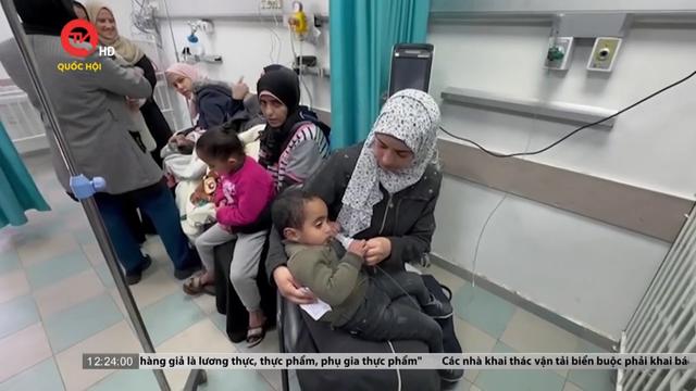 Thiếu thuốc chữa bệnh cho trẻ em Gaza 