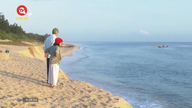 Quảng Bình cấp bách ứng phó sạt lở bãi biển Bảo Ninh