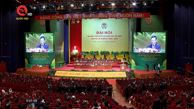Khai mạc Đại hội đại biểu toàn quốc Hội nông dân Việt Nam lần thứ VIII