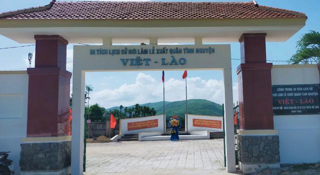 Địa điểm xuất quân Liên quân Việt - Lào ở Quảng Ngãi được xếp hạng Di tích lịch sử quốc gia 