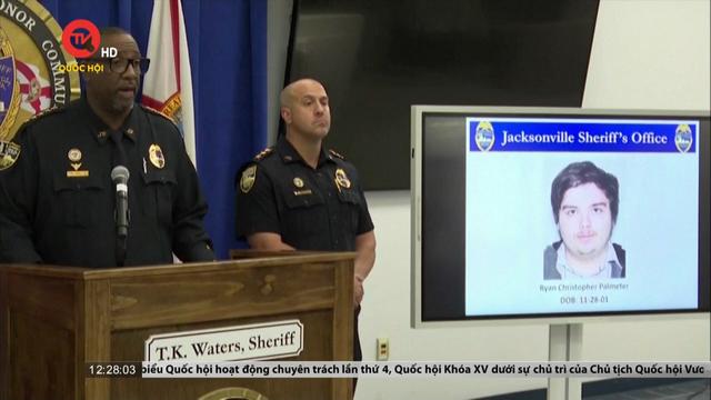 Xác định danh tính thủ phạm trong vụ xả súng tại Jacksonville 