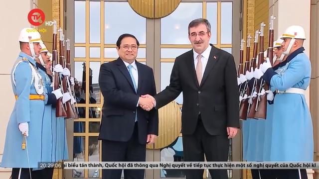 Thủ tướng Phạm Minh Chính hội đàm với Phó Tổng thống Thổ Nhĩ Kỳ Cevdet Yilmaz