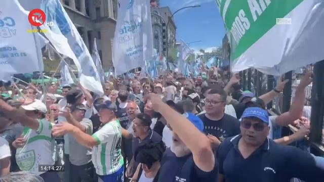 Công đoàn Argentina kêu gọi tổng đình công trên toàn quốc