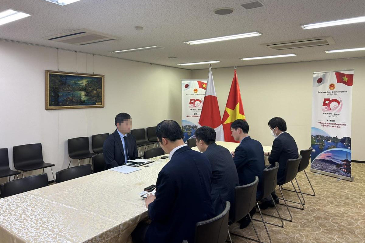 Nghiệp đoàn Nhật Bản xin lỗi Đại sứ quán Việt Nam về hành vi không đúng mực
