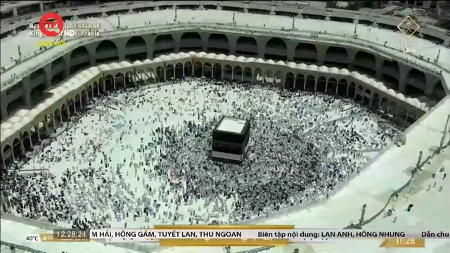 Bắt đầu lễ hành hương Hajj lớn nhất của người hồi giáo.