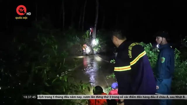 Xuyên đêm tìm kiếm bé trai bị nước cuốn mất tích tại Bình Phước