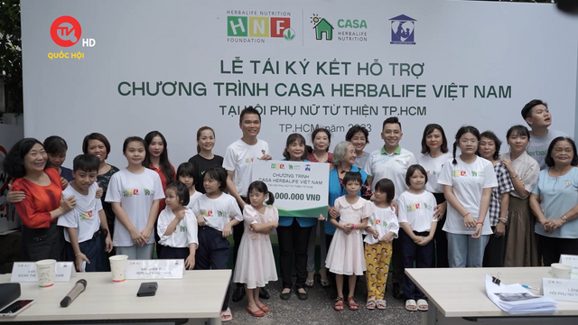 Herbalife Việt Nam hỗ trợ nâng chất lượng bữa ăn cho hơn 1.100 trẻ em