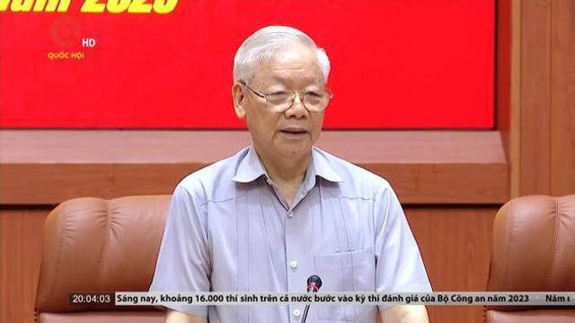 Tổng Bí thư Nguyễn Phú Trọng chủ trì Hội nghị Quân uỷ Trung ương