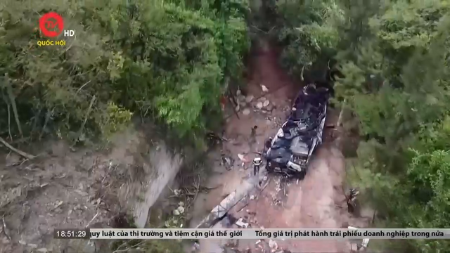 Cụm tin quốc tế: Tai nạn xe khách thảm khốc tại Mexico