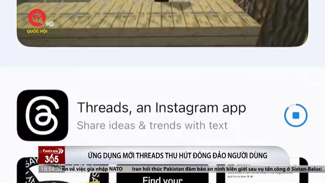 Sau 5 ngày ra mắt, ứng dụng Threads đã đạt 100 triệu người dùng 