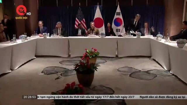 Mỹ-Hàn-Nhật quyết tâm phi hạt nhân hóa bán đảo Triều Tiên