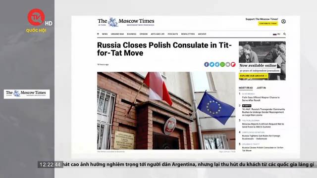 Nga sẽ đóng cửa lãnh sự quán Ba Lan