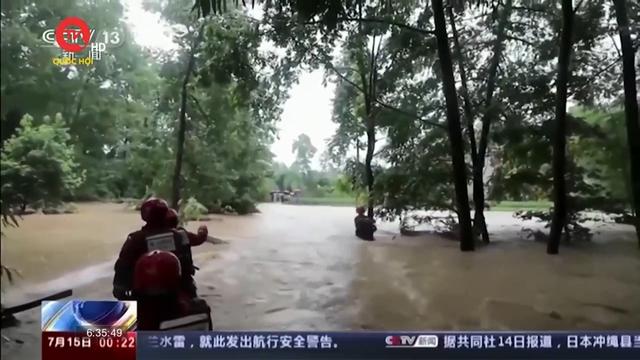 Ngập lụt và lở đất tại một số nước châu Á