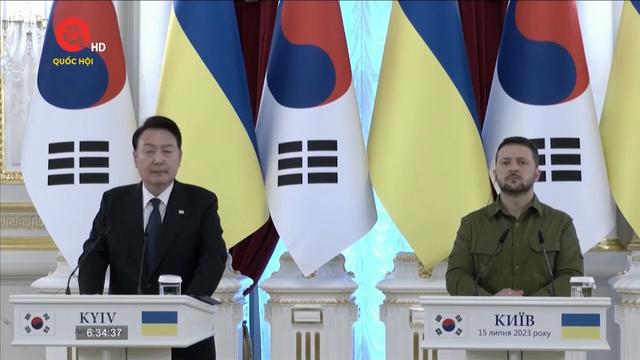 Hàn Quốc cam kết viện trợ cho Ukraine
