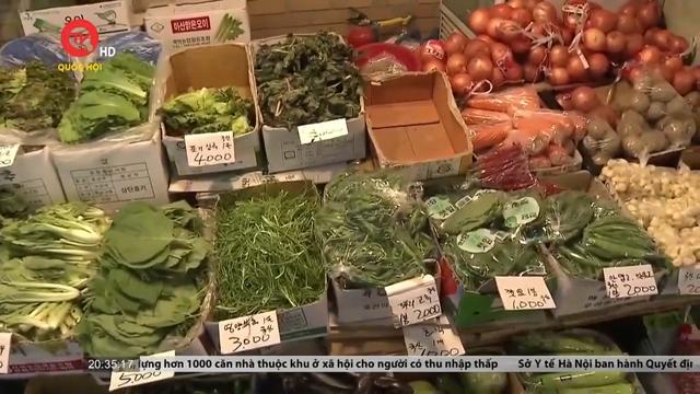 Giá nông sản biến động tại Hàn Quốc do mưa lũ