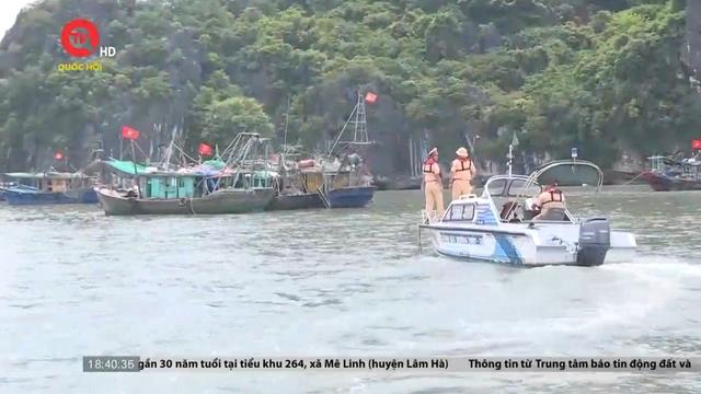 Quảng Ninh kêu gọi tàu thuyền về bờ trước cơn bão số 1 đổ bộ 