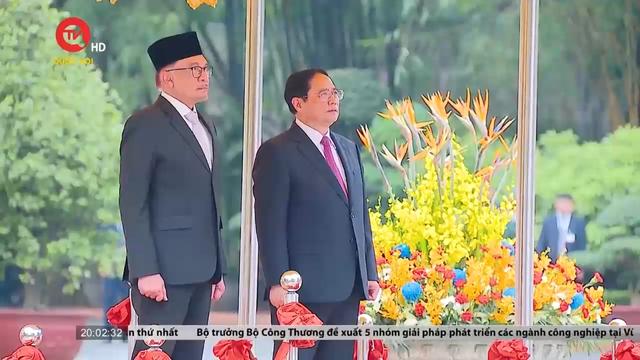 Lễ đón Thủ tướng Malaysia thăm chính thức Việt Nam