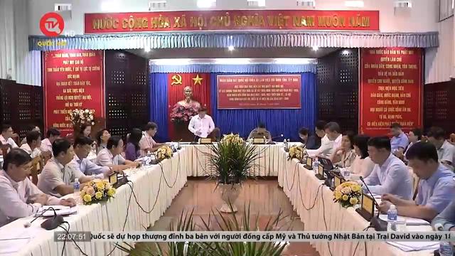 Tây Ninh cần khắc phục việc chậm ban hành hướng dẫn thực hiện các Chương trình Mục tiêu quốc gia