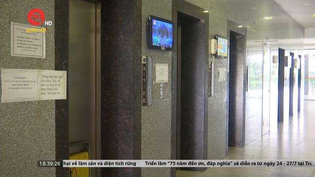 Hà Nội: Chung cư bị khóa thang máy, thang rác vì chủ đầu tư đi tù