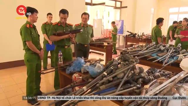 Công an tỉnh Đắk Lắk thu hồi được trên 4.500 loại vũ khí