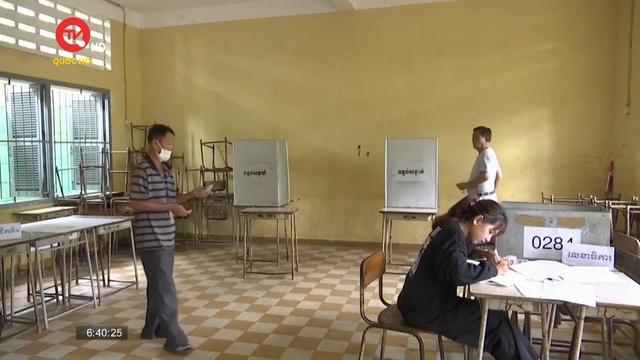 Campuchia hoàn thiện công tác chuẩn bị bầu cử