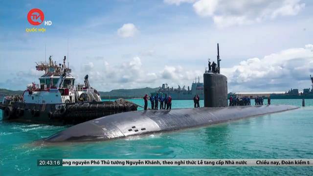Hai tàu ngầm hạt nhân Mỹ liên tiếp tới Hàn Quốc