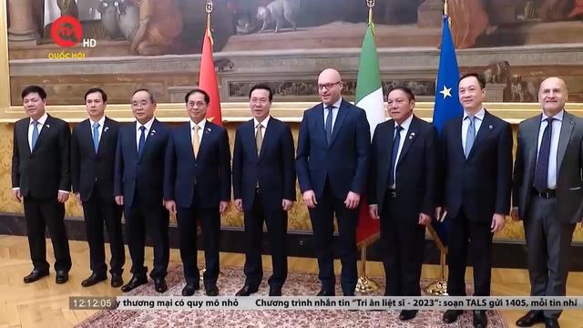 Chủ tịch nước gặp Chủ tịch Hạ viện và Thủ tướng Italia