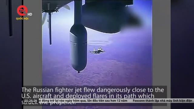 Máy bay Nga, Mỹ  tiếp tục chạm mặt