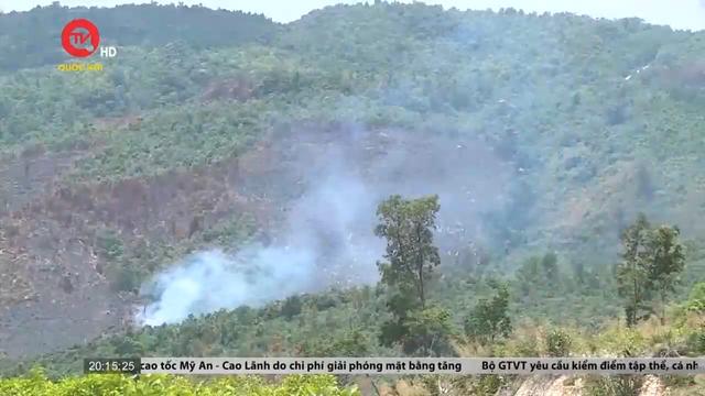Quảng Trị: Triển khai nhiều biện pháp ngăn nguy cơ cháy rừng do đốt thực bì 