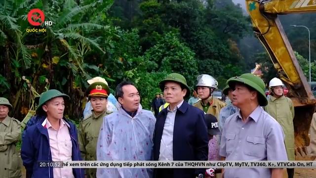 Phó Thủ tướng Trần Lưu Quang thăm hỏi nạn nhân vụ sạt lở trên đèo Bảo Lộc