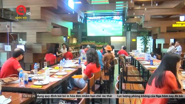 Đội tuyển nữ Việt Nam đã hòa mình vào không khí World Cup 