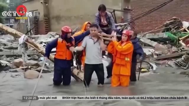 Ít nhất 20 người thiệt mạng do mưa lũ tại Trung Quốc