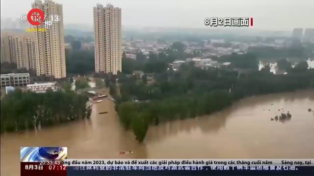 Cụm tin thời tiết cực đoan: Trung Quốc ghi nhận lượng mưa kỉ lục trong 140 năm