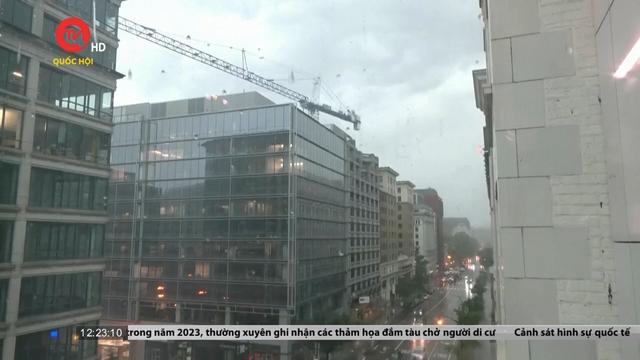 Các văn phòng chính phủ Mỹ tại khu vực Washington đóng cửa do bão 