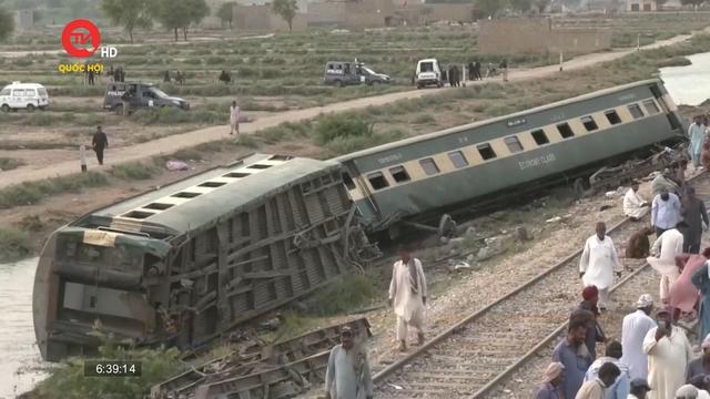 Cụm tin quốc tế: Tai nạn tàu hoả nghiêm trọng tại Pakistan