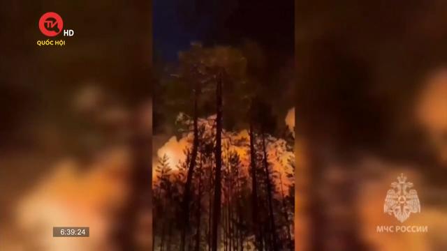 Cháy rừng ở Siberia, Nga