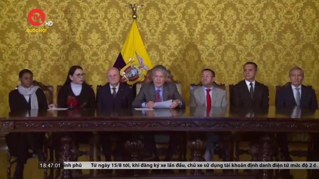 Ecuador ban bố tình trạng khẩn cấp sau khi 1 ứng cử viên tổng thống bị ám sát