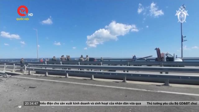 Cơ quan an ninh Ukraine nhận trách nhiệm vụ tấn công vào cầu Kerch ở Crimea 