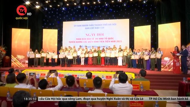 Gần 600 mô hình bảo vệ an ninh Tổ quốc được triển khai tại Hà Nội