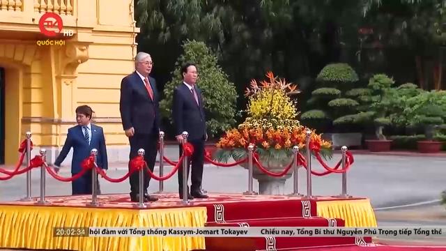 Tổng thống Kazakhstan thăm chính thức Việt Nam