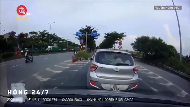 Điểm mù giao thông: Họa từ xe đằng trước