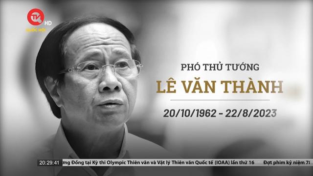 Thông báo lễ tang Phó Thủ tướng Chính phủ Lê Văn Thành